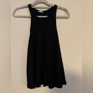 GUC Intimately by Free People Classic Black Swing Tank Top Size Small